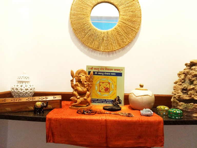 altar com Ganesha