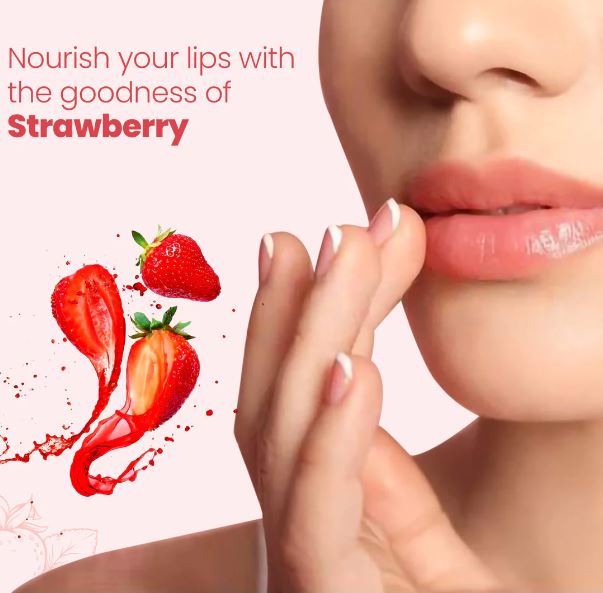 Duo de Lip Care da Himalaya Herbals Morango e Pêssego