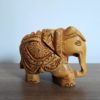 elefante indiano de madeira