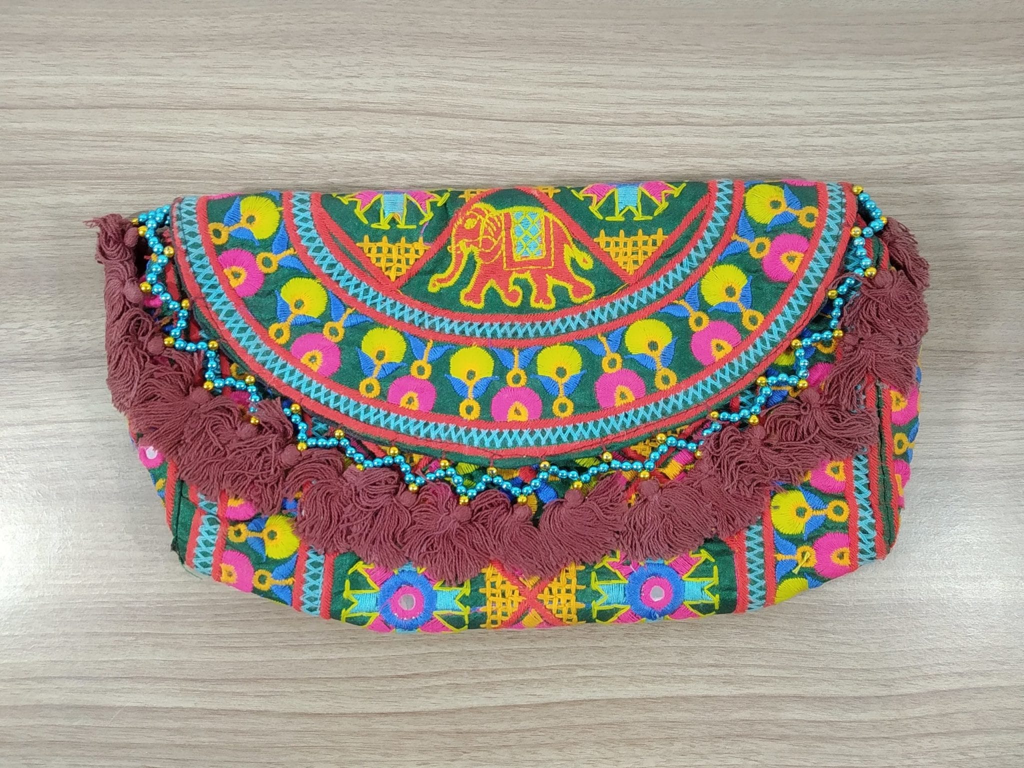 bolsa indiana clutch