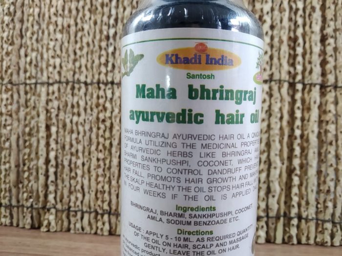 Maha Bhringraj Óleo de cabelo ayurvédico 210 ml