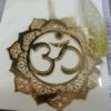 Marcador de página indiano de metal mandala de OM