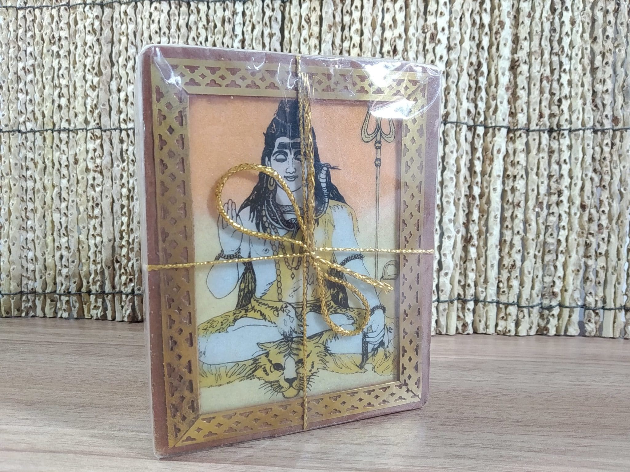 caixa de chá indiana de Shiva