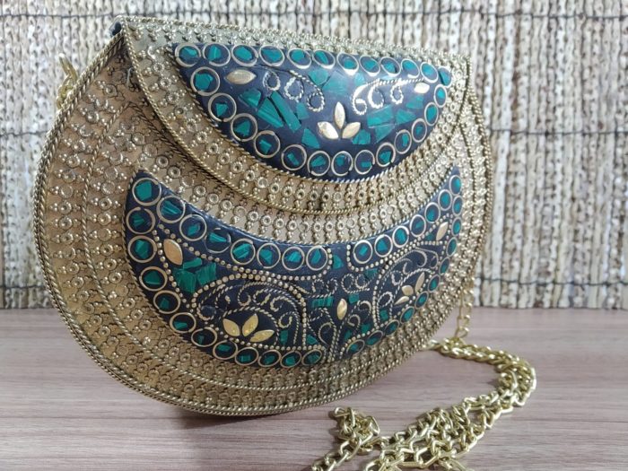 bolsa indiana de metal
