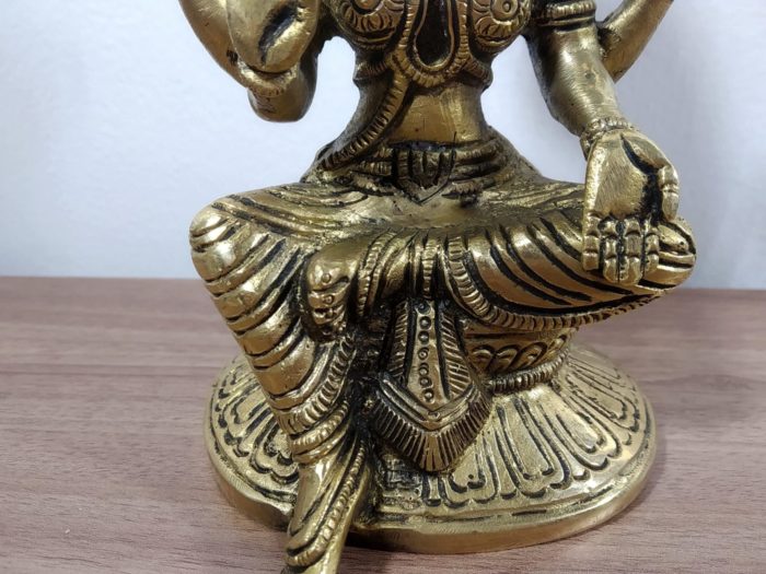 Estátua indiana da Deusa Lakshmi 16cm