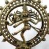 Estátua do Deus Shiva Nataraja em brass 23cm