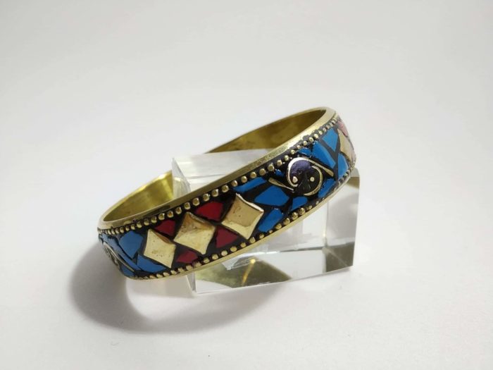 pulseira tibetana pedras naturais