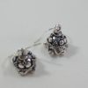 Brinco Jhumka de prata 925 design sino com guizos e 3cm