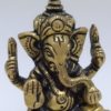 Estátua de Lord Ganesha em metal brass com 8cm