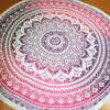 Canga indiana de mandala rosa