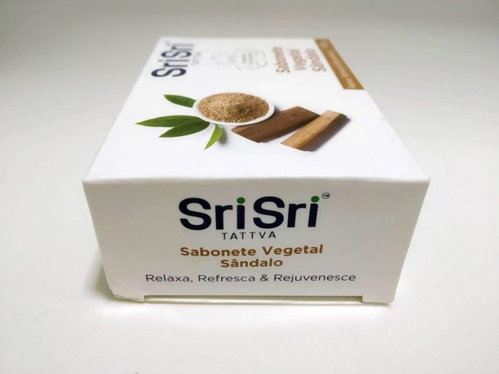 Sabonete Vegetal de Sândalo da Sri Sri Tattva