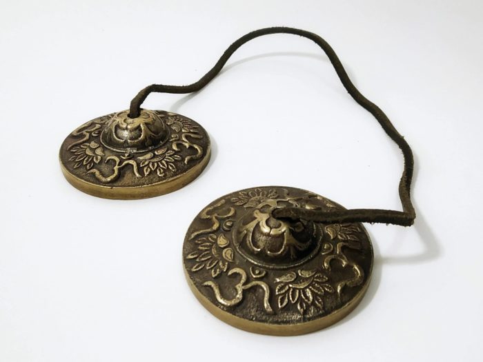 manjira de bronze