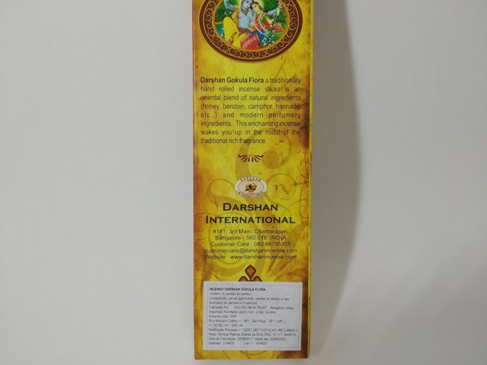 Incenso Darshan Gokula Flora