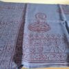 Chadar indiano (manto de oração) de Buda e Mantras azul