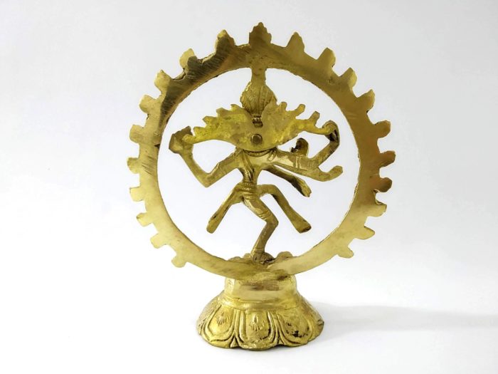 Estatueta de metal de Shiva Nataraja 10cm
