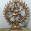 Estátua do Deus Shiva Nataraja em ferro 41 cm