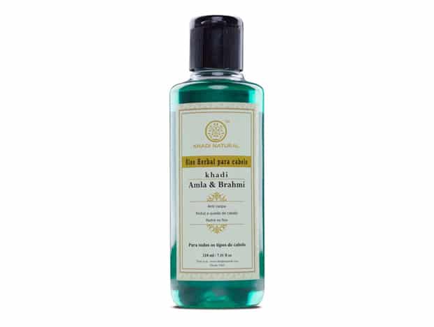 óleo para os cabelos Amla e Brahmi Khadi Natural