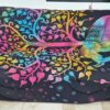 Colcha indiana ou painel decorativo Árvore da Vida e elefante (2,40m x 2,10m)