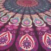 colcha indiana de mandala