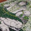 Colcha indiana ou painel de algodão estampa de Shiva (2.40 m x 2.10 m)