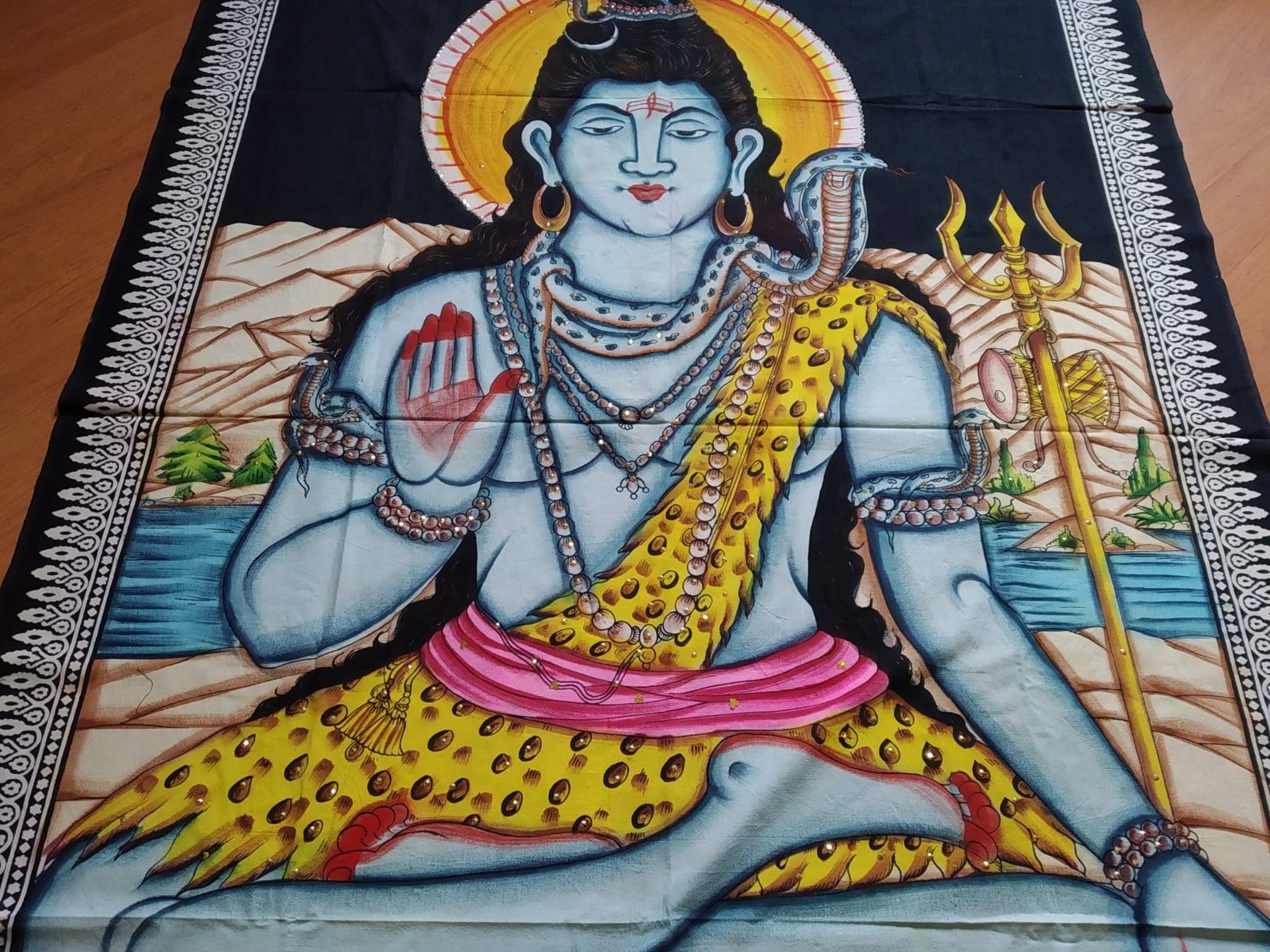 Painel de Shiva grande