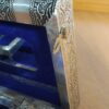 Porta Jóias indiano metalizado com estampa de elefantes 28 cm