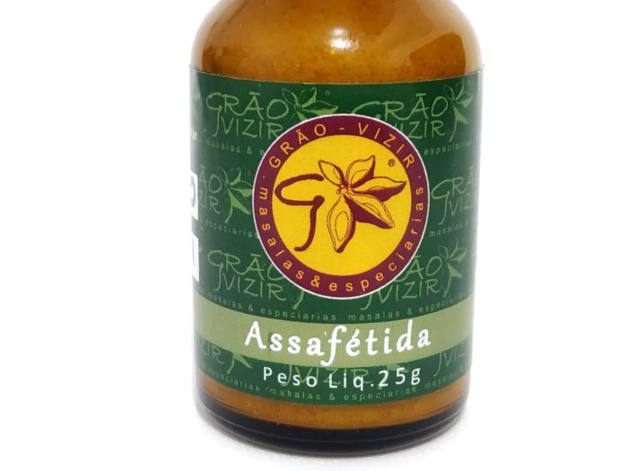 Assafétida em pó pura Sem Gluten (Especiaria indiana digestiva) 25g