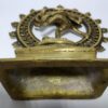 Estátua do Deus Shiva Nataraja em brass 21cm