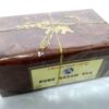 Pure Assam Tea com caixa decorativa de madeira entalhada