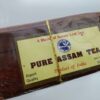 Pure Assam Tea com caixa decorativa de madeira entalhada
