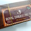Pure Darjeeling Tea com caixa decorativa de madeira entalhada