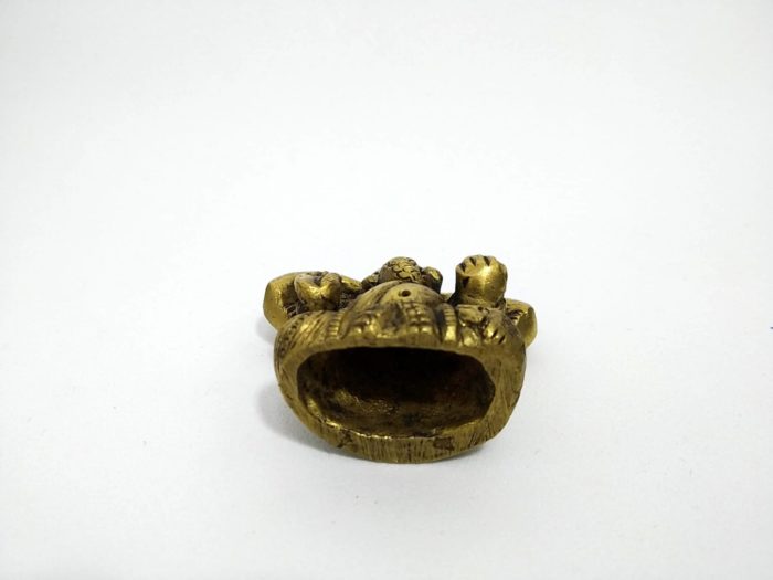 Estatueta de Lord Ganesha em metal brass com 5cm