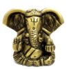 Estatueta de Lord Ganesha em metal brass com 5cm