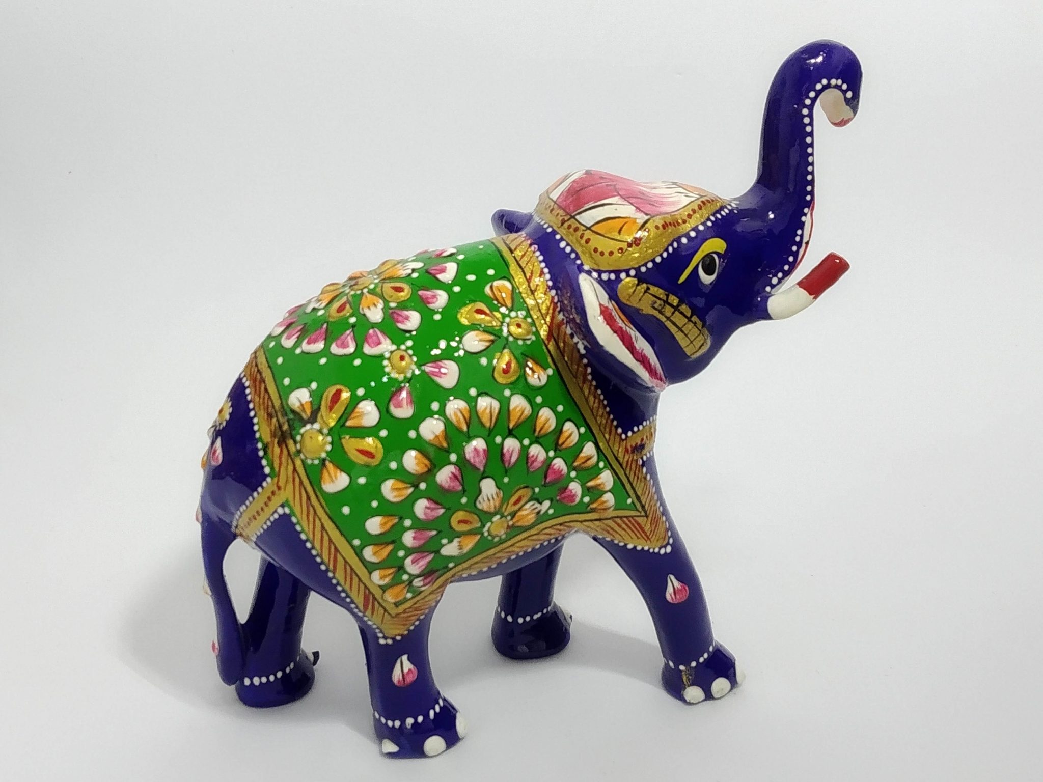 elefante metal esmaltado Cloisonne