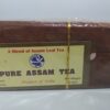Pure Assam Tea com caixa decorativa de madeira entalhada  com bronze