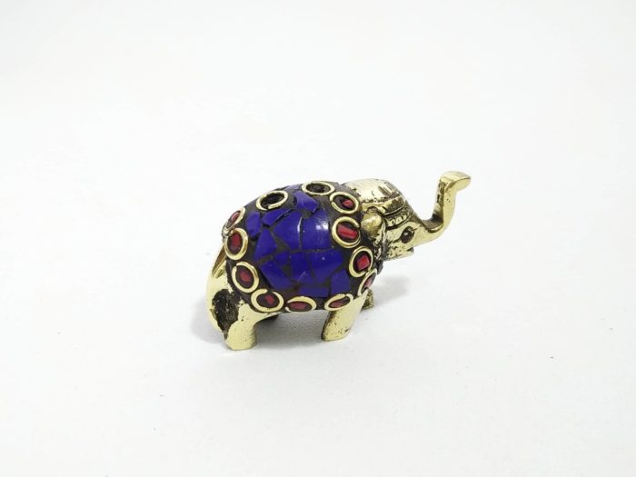 incensário de elefante lápis lazuli