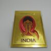 Ímã de geladeira dourado indiana namastê