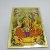 Ímã de geladeira dourado Deusa Lakshmi II
