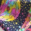 Panô indiano de algodão estampa signos color batik