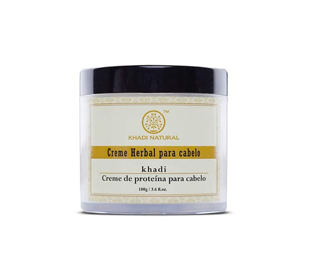 creme de hidratação proteínas para os cabelos Khadi Natural