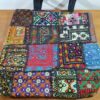 Bolsa Tote indiana bordada Boho Chic dupla face