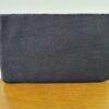 Bolsa clutch indiana de festa com miçangas preto e dourado