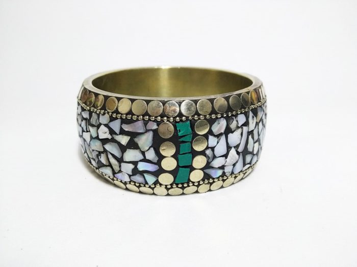 bracelete de pedras naturais