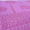 Chadar indiano (manto de oração) de Ganesha rosa