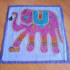capa de almofada indiana de elefante