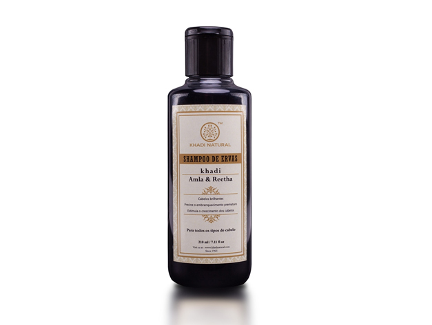 Shampoo Amla e Reetha da Khadi Natural