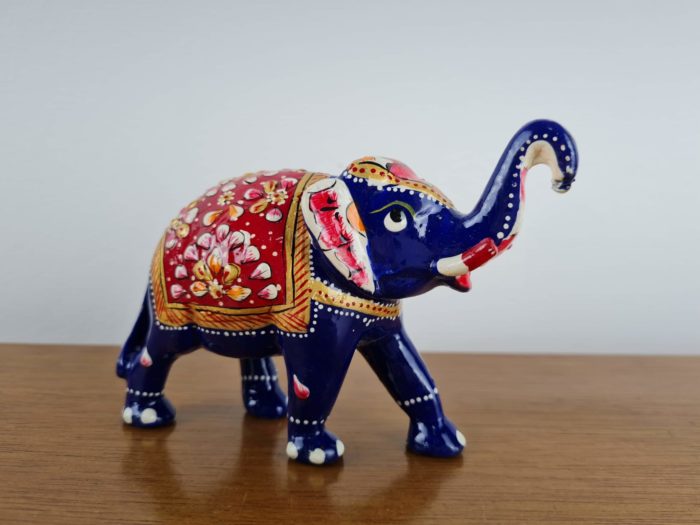 elefante indiano pintado a mão