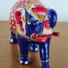 Elefante de metal esmaltado com técnica cloisonné M