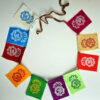 bandeirinhas tibetanas Om
