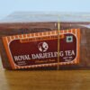 Pure Darjeeling Tea com caixa decorativa de madeira entalhada